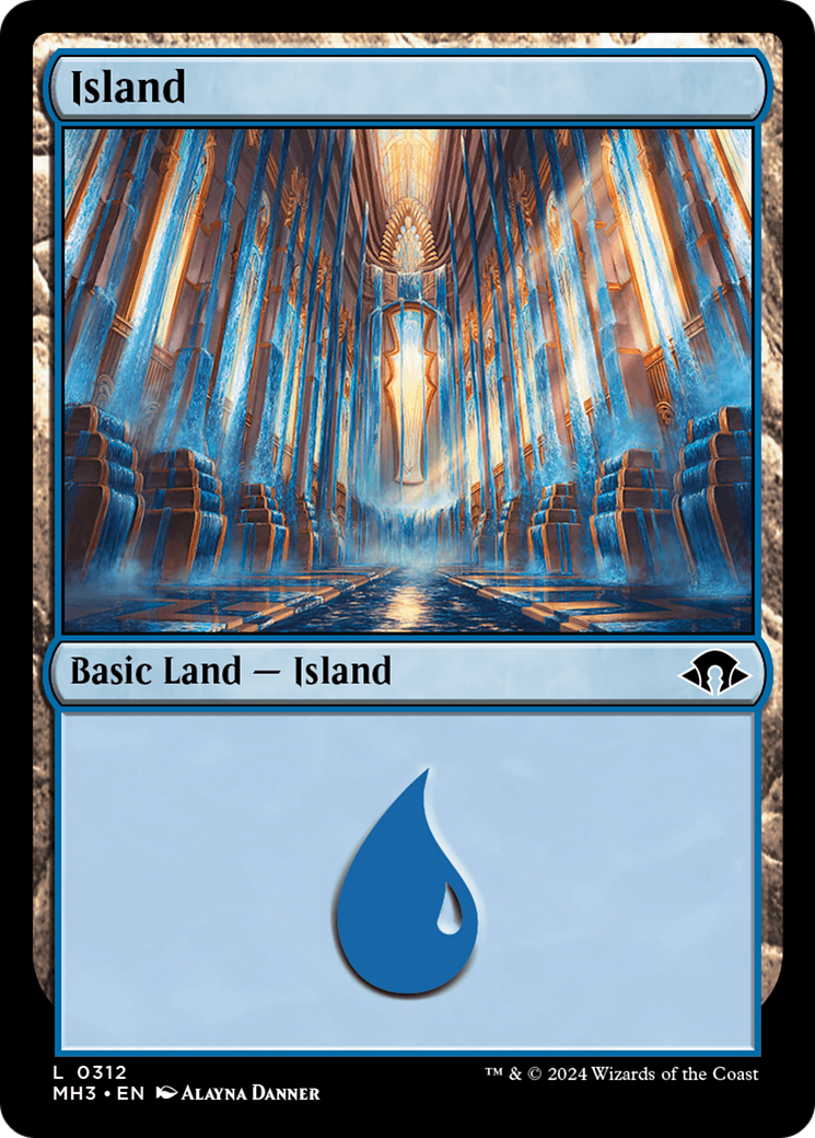 Image of Island (0312) (MH3-312) - Modern Horizons 3