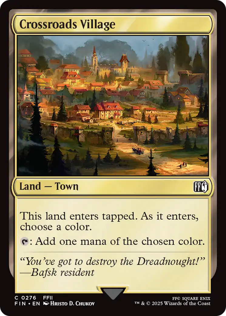 Image of Crossroads Village (FIN-276) - FINAL FANTASY