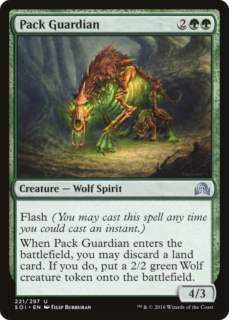 Image of Pack Guardian (SOI-221) - Shadows over Innistrad