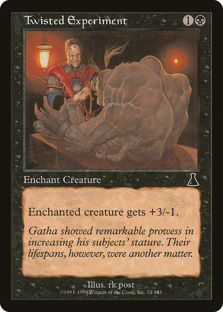 Image of Twisted Experiment (UDS-074) - Urza's Destiny Foil