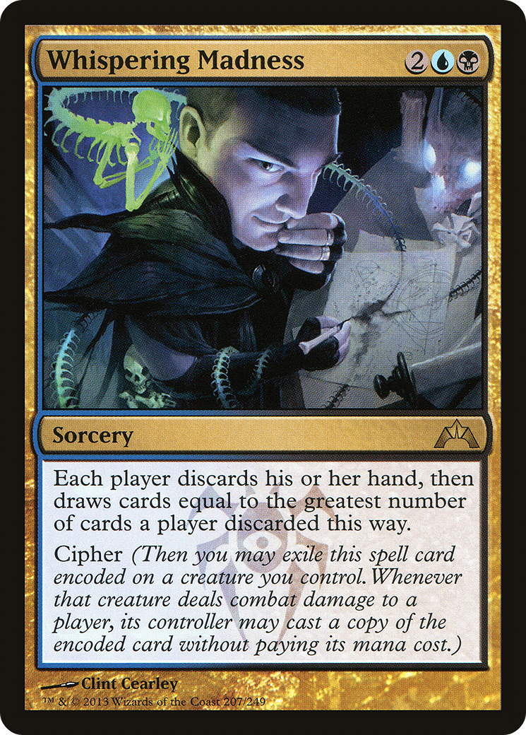 Image of Whispering Madness (GTC-207) - Gatecrash Foil