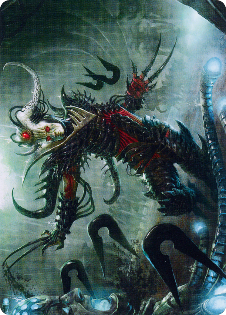 Image of Vraan, Executioner Thane // Vraan, Executioner Thane (AONE-024) - Phyrexia: All Will Be One Art Series (Borderless) Foil