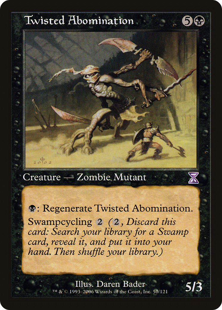 Image of Twisted Abomination (TSB-050) - Time Spiral Timeshifted