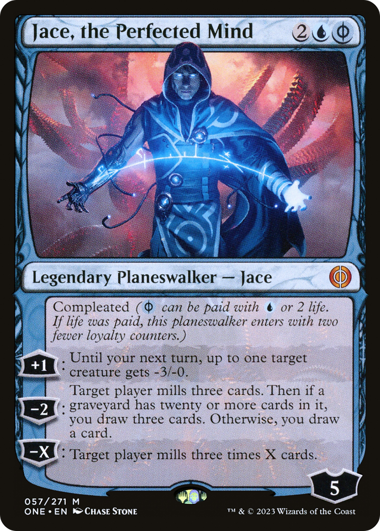 Image of Jace, the Perfected Mind (ONE-057) - Phyrexia: All Will Be One