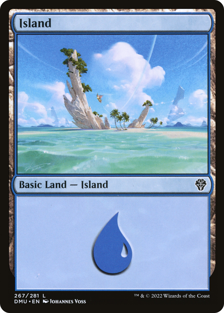 Image of Island (267) (DMU-267) - Dominaria United