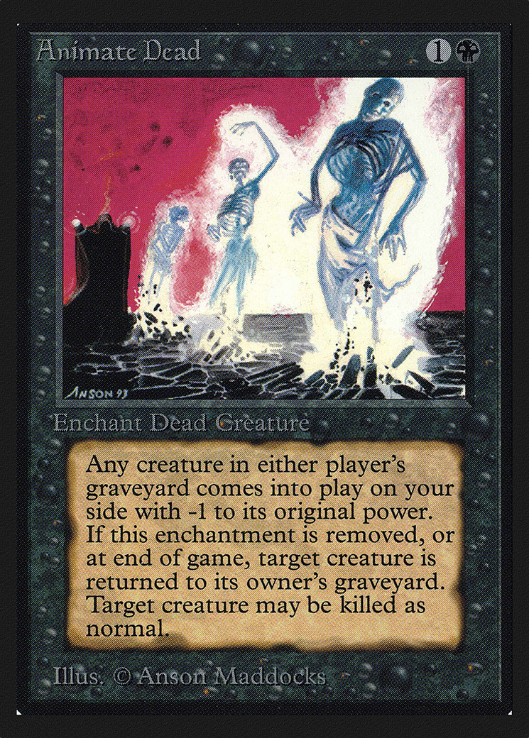 Image of Animate Dead (IE) (IED-) - Intl. Collectors' Edition