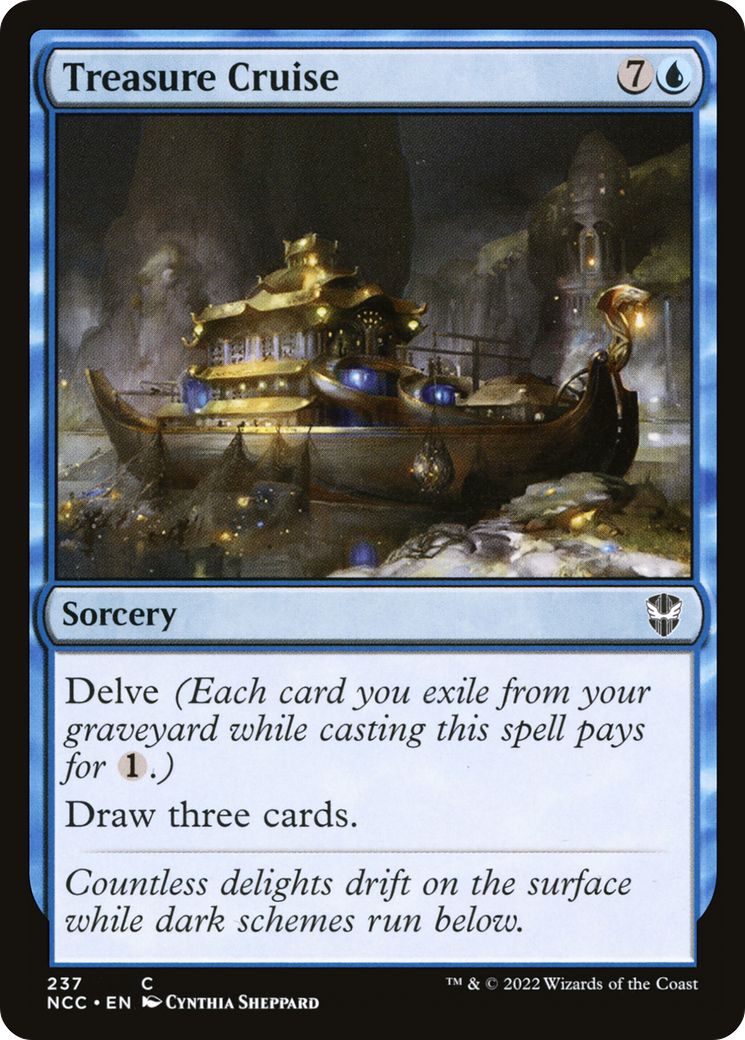 Image of Treasure Cruise (NCC-237) - New Capenna Commander