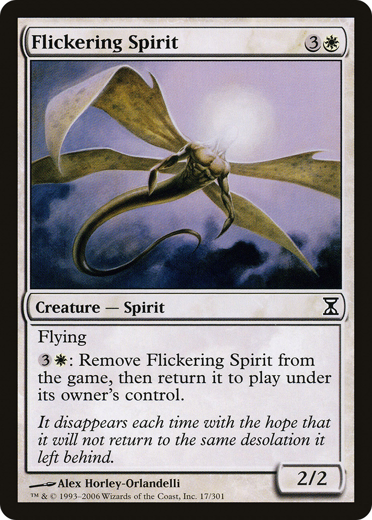Image of Flickering Spirit (TSP-017) - Time Spiral