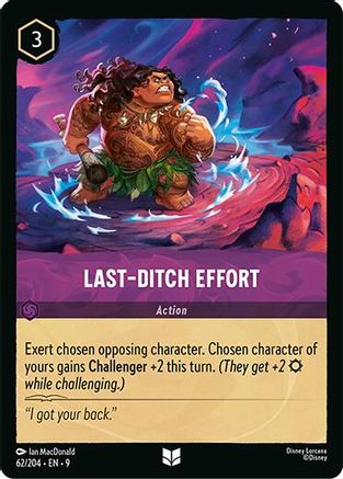 Image of Last-Ditch Effort (62/204) - Fabled Cold Foil