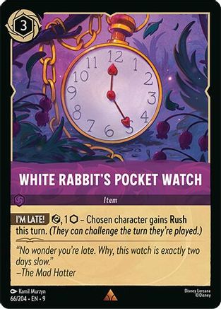 Image of White Rabbit's Pocket Watch (66/204) - Fabled