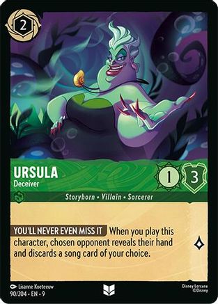 Image of Ursula - Deceiver (90/204) - Fabled Cold Foil