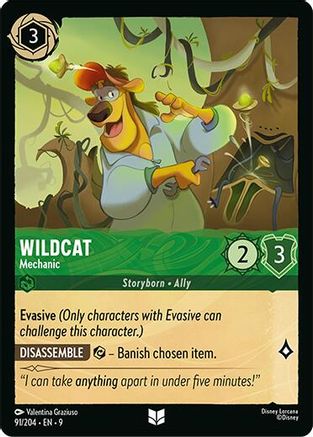 Image of Wildcat - Mechanic (91/204) - Fabled