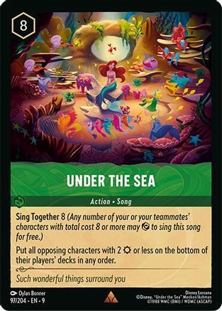 Image of Under the Sea (97/204) - Fabled Cold Foil
