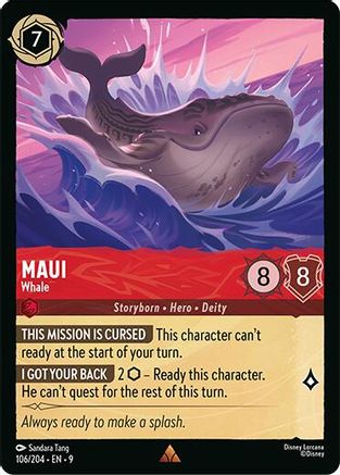 Image of Maui - Whale (106/204) - Fabled