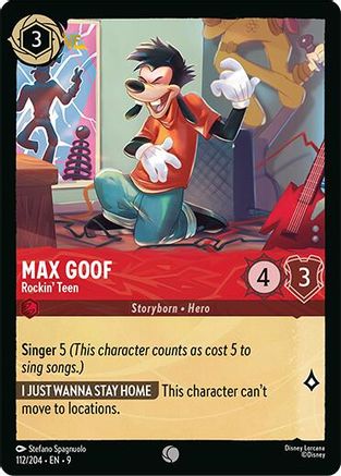 Image of Max Goof - Rockin' Teen (112/204) - Fabled