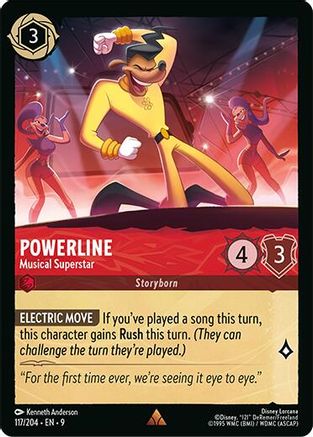 Image of Powerline - Musical Superstar (117/204) - Fabled