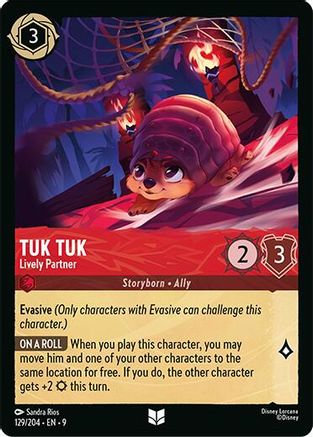 Image of Tuk Tuk - Lively Partner (129/204) - Fabled