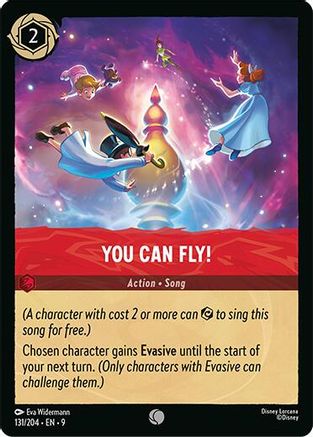 Image of You Can Fly! (131/204) - Fabled Cold Foil
