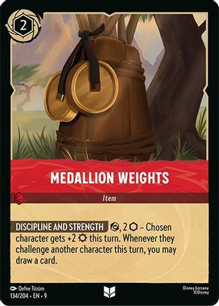 Image of Medallion Weights (134/204) - Fabled