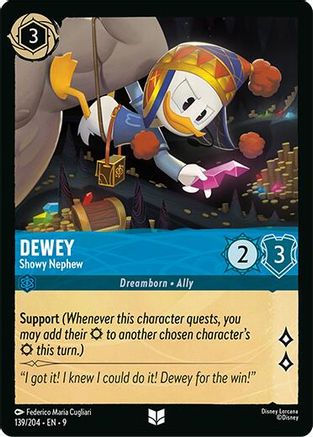 Image of Dewey - Showy Nephew (139/204) - Fabled