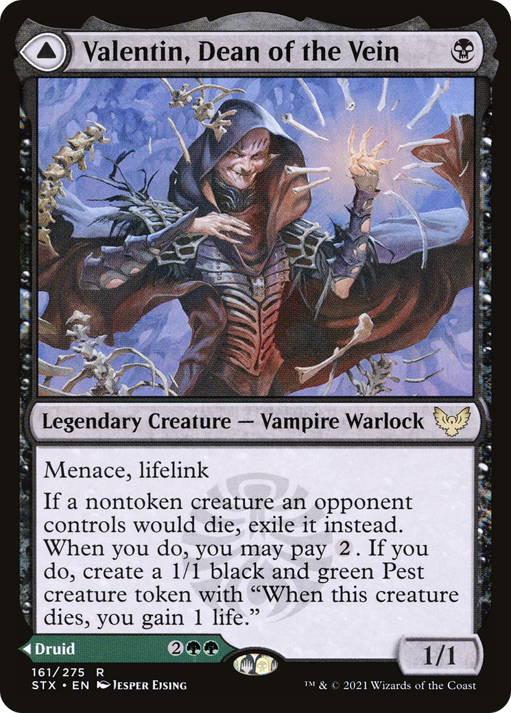 Image of Valentin, Dean of the Vein (STX-161) - Strixhaven: School of Mages