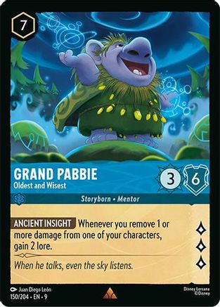 Image of Grand Pabbie - Oldest and Wisest (150/204) - Fabled