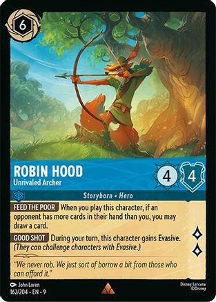 Image of Robin Hood - Unrivaled Archer (162/204) - Fabled
