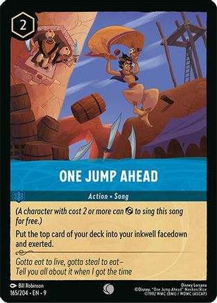 Image of One Jump Ahead (165/204) - Fabled Cold Foil