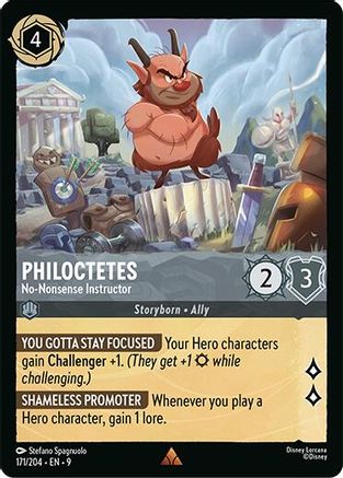 Image of Philoctetes - No-Nonsense Instructor (171/204) - Fabled