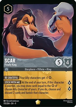 Image of Scar - Finally King (175/204) - Fabled