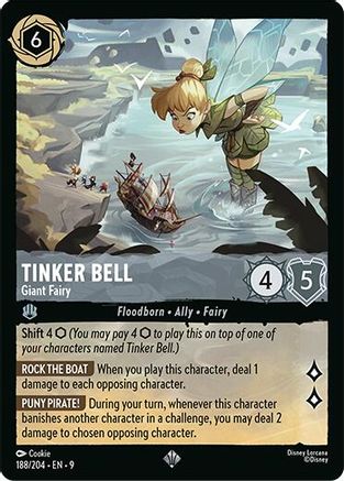 Image of Tinker Bell - Giant Fairy (188/204) - Fabled