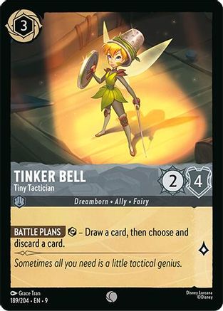 Image of Tinker Bell - Tiny Tactician (189/204) - Fabled