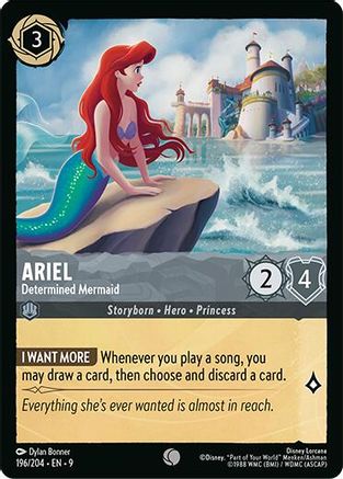 Image of Ariel - Determined Mermaid (196/204) - Fabled