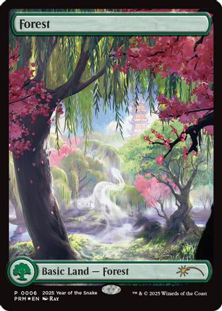 Image of Forest (Year of the Snake 2025) (SSP-006) - Standard Showdown Promos Foil