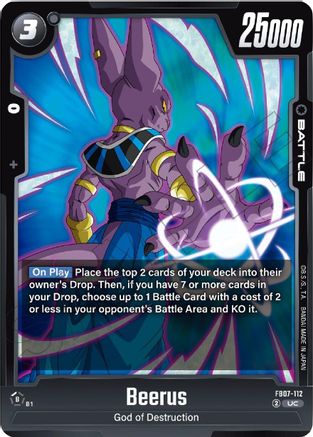 Image of Beerus (FB07-112) - Wish For Shenron