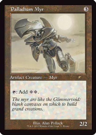 Image of Palladium Myr (Retro Frame) (WPN-003) - WPN & Gateway Promos