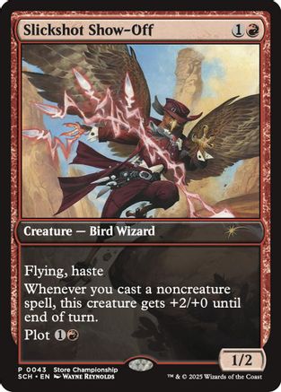 Image of Slickshot Show-Off (GAME-043) - Game Day & Store Championship Promos Foil
