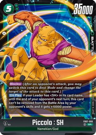 Image of Piccolo : SH - FB07-066 (FB07-066) - Wish For Shenron Holofoil