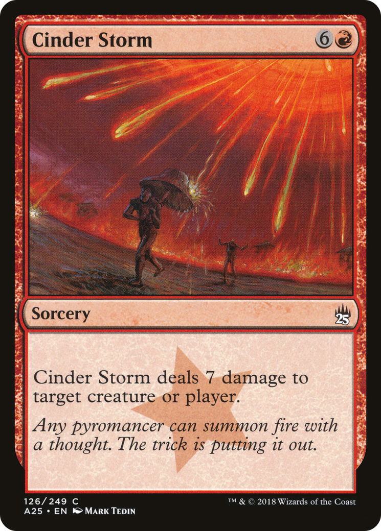 Image of Cinder Storm (A25-126) - Masters 25