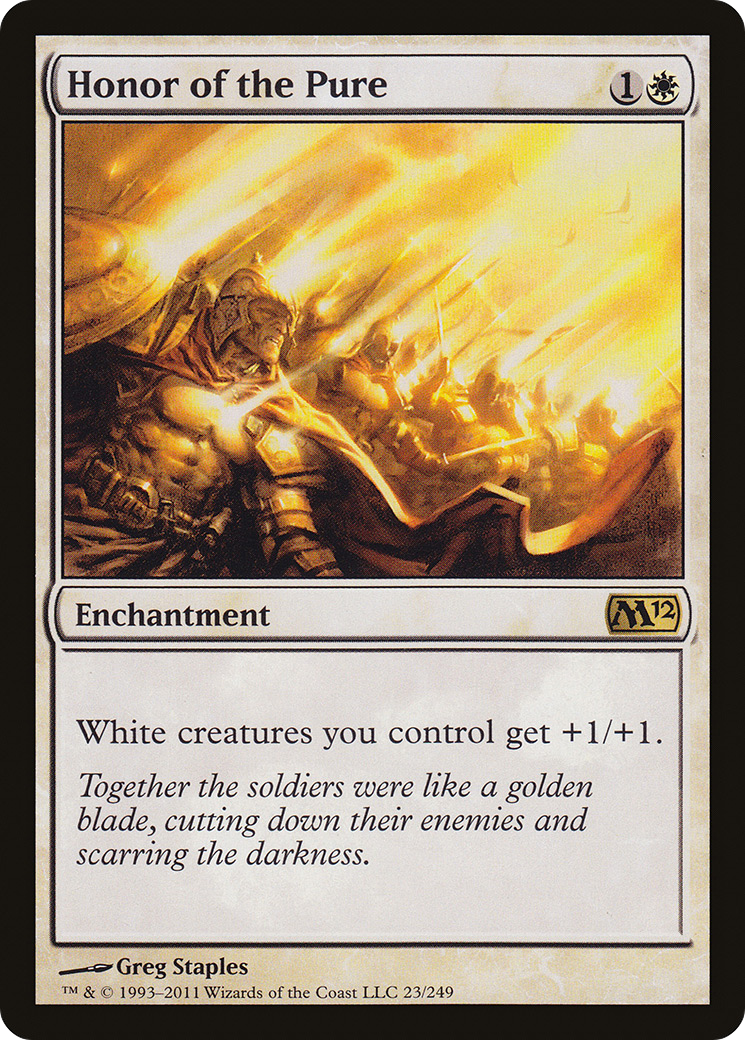 Image of Honor of the Pure (M12-023) - Magic 2012