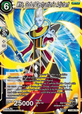 Image of Whis, God of Destruction’s Adjutant (P-696) - Promotion Cards Foil