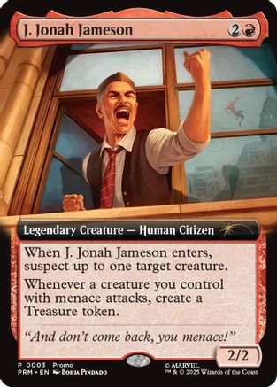 Image of J. Jonah Jameson (Extended Art) (UMP-003) - Unique and Miscellaneous Promos