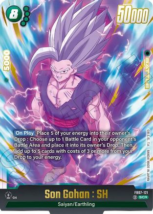 Image of Son Gohan : SH - FB07-121 (FB07-121) - Wish For Shenron Holofoil
