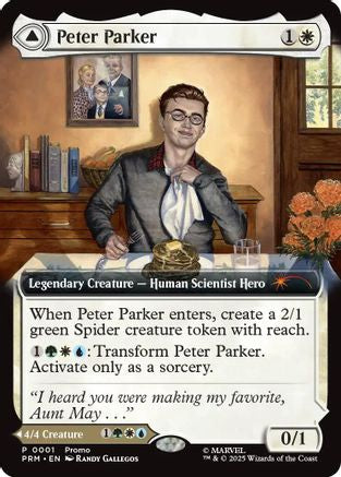 Image of Peter Parker (Extended Art) (UMP-001) - Unique and Miscellaneous Promos
