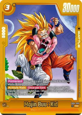 Image of Majin Buu : Kid - FB04-095 (Alternate Art) (FB04-095) - Ultra Limit Alternate Art Reprints Holofoil