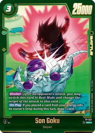 Image of Son Goku - FP-027 (Alternate Art) (FP-027) - Fusion World Promotion Cards and Packs Holofoil