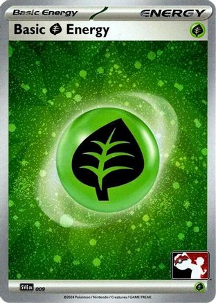 Image of Basic Grass Energy 009  - Holofoil Prize Pack Series Cards - Common