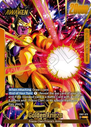 Image of Frieza - FB07-073 (Alternate Art) (FB07-073) - Wish For Shenron Holofoil