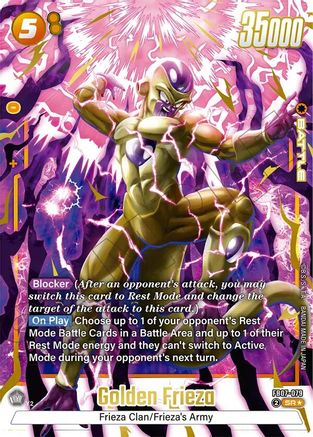 Image of Golden Frieza (Alternate Art) (FB07-079) - Wish For Shenron Holofoil