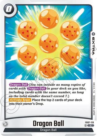 Image of Dragon Ball (FB07-119) - Wish For Shenron